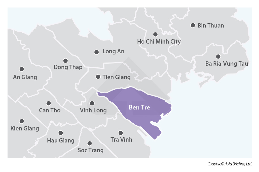 Infographic: Ben Tre Map Ben Tre